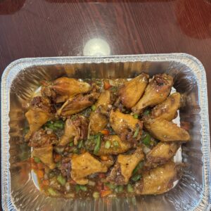 Spicy lemongrass chicken wings