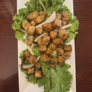 Crispy eggplants - tray